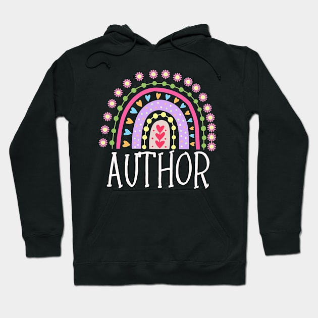 Author Rainbow Gifts Hoodie by StudioElla